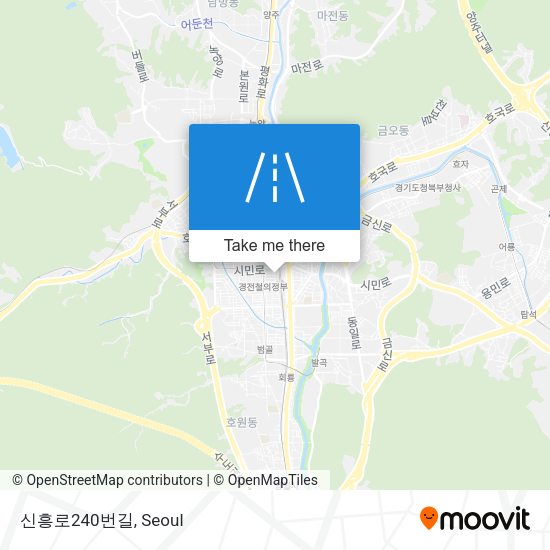 신흥로240번길 map