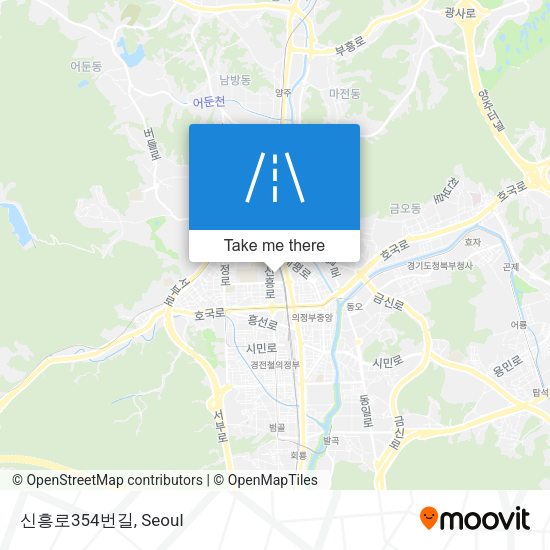 신흥로354번길 map
