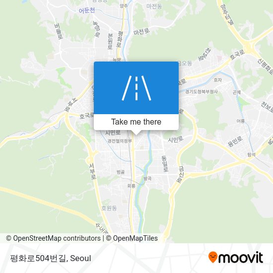 평화로504번길 map