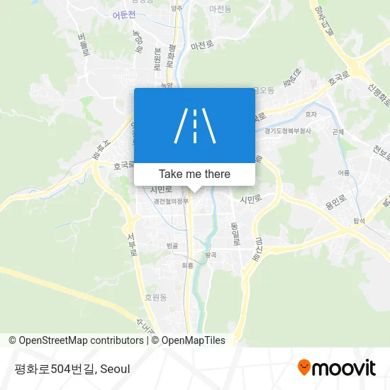 평화로504번길 map
