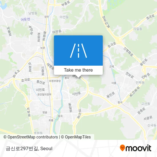 금신로297번길 map