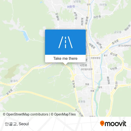 안골교 map