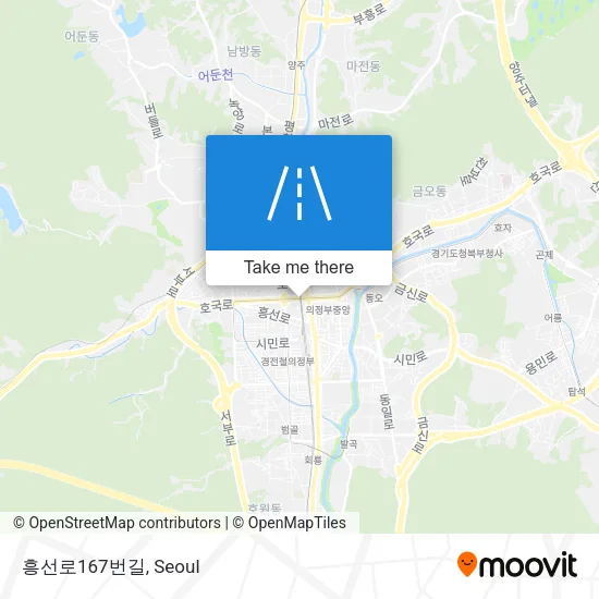 흥선로167번길 map