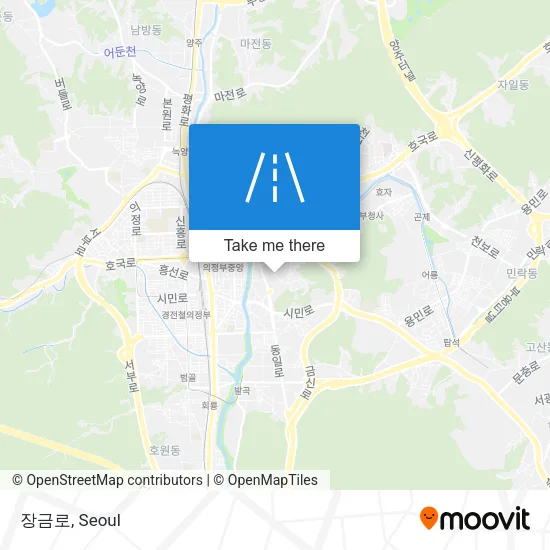 장금로 map