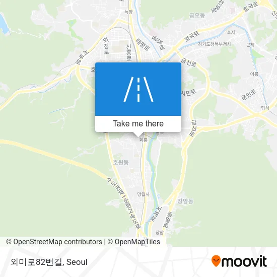 외미로82번길 map