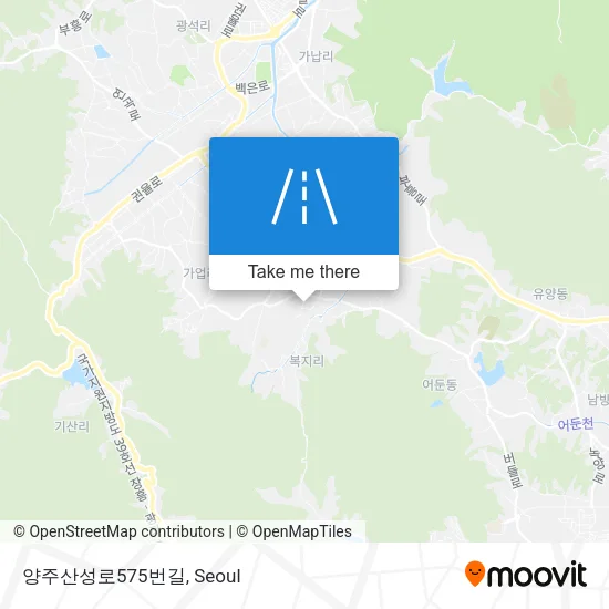 양주산성로575번길 map