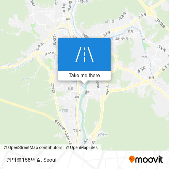 경의로158번길 map