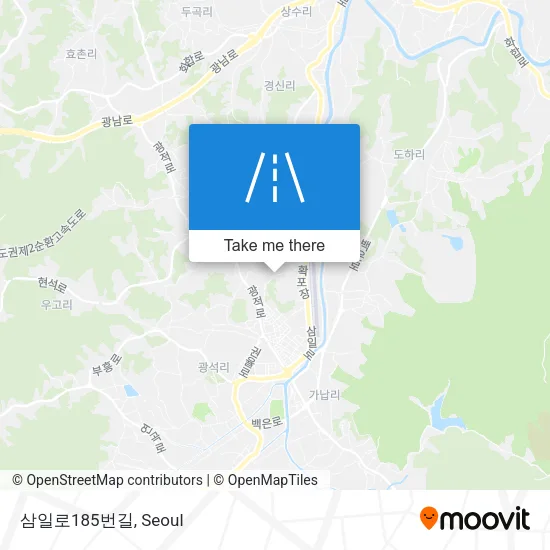 삼일로185번길 map