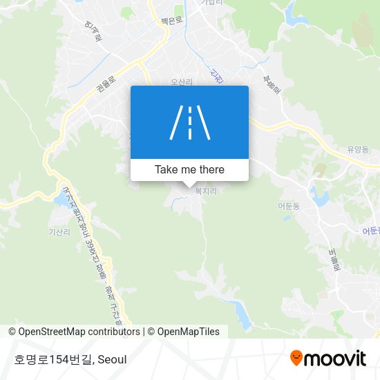 호명로154번길 map