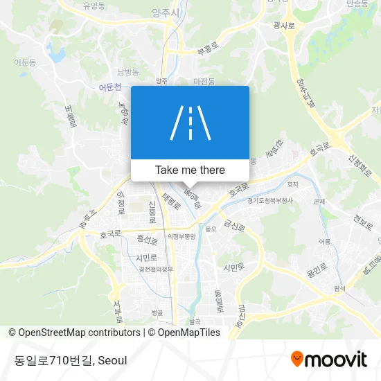 동일로710번길 map