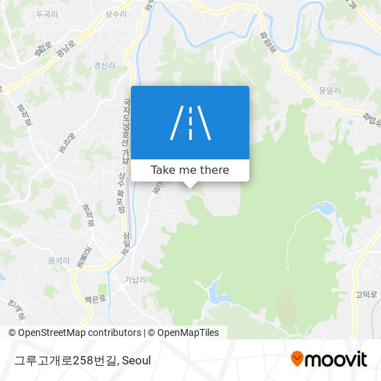 그루고개로258번길 map