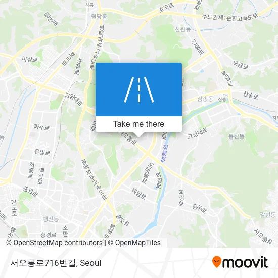 서오릉로716번길 map