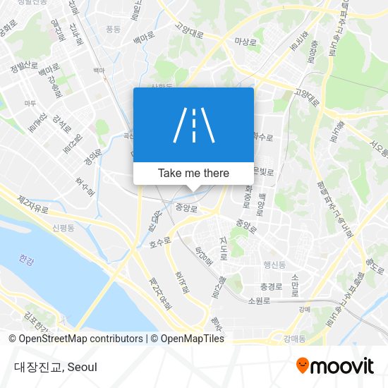 대장진교 map