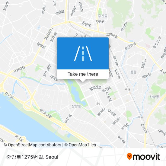 중앙로1275번길 map