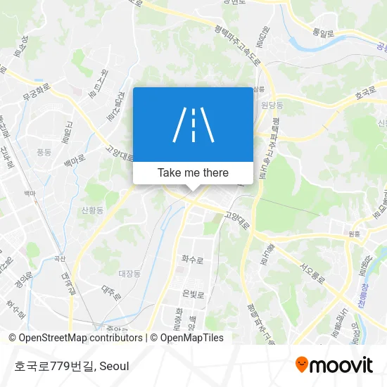 호국로779번길 map