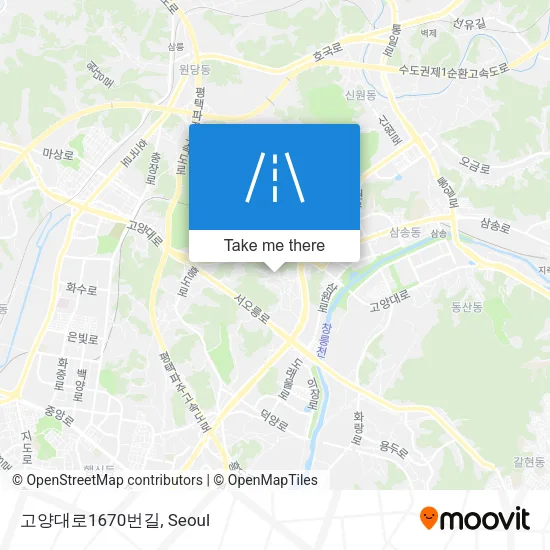 고양대로1670번길 map