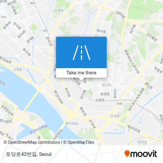 토당로42번길 map