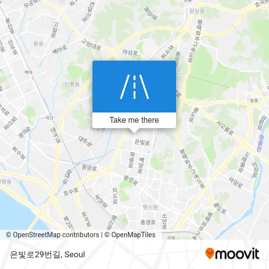 은빛로29번길 map