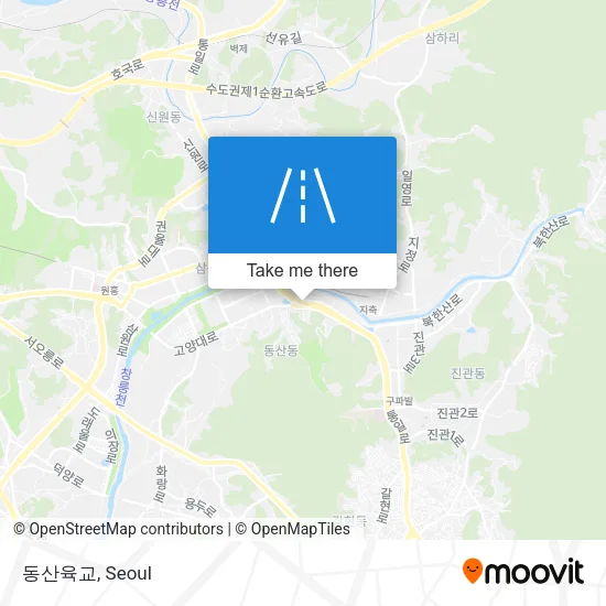 동산육교 map