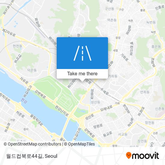 월드컵북로44길 map