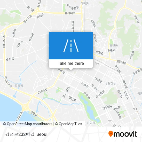 강성로232번길 map