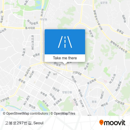 고봉로297번길 map