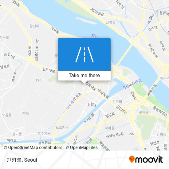 인향로 map