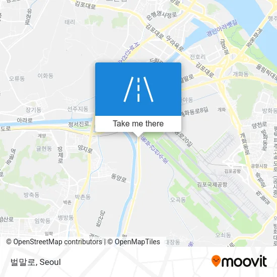 벌말로 map