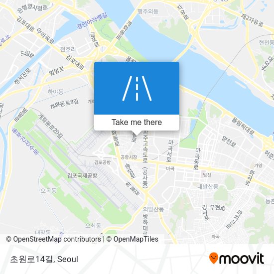 초원로14길 map