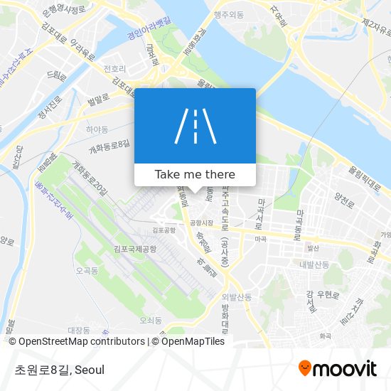 초원로8길 map