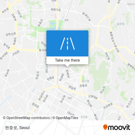 현중로 map