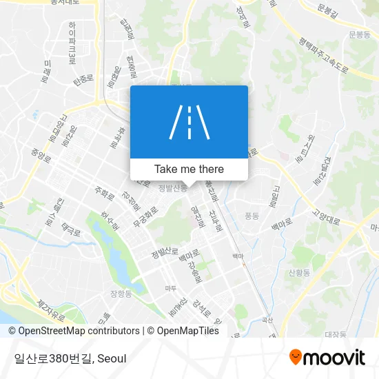 일산로380번길 map