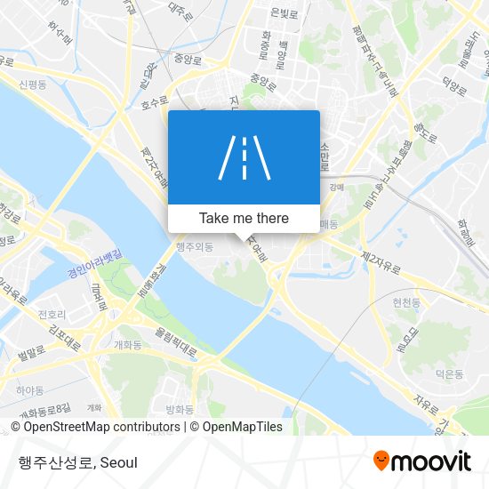 행주산성로 map