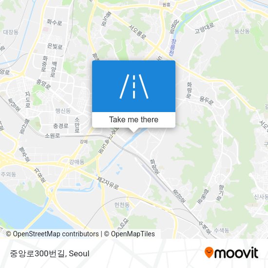 중앙로300번길 map