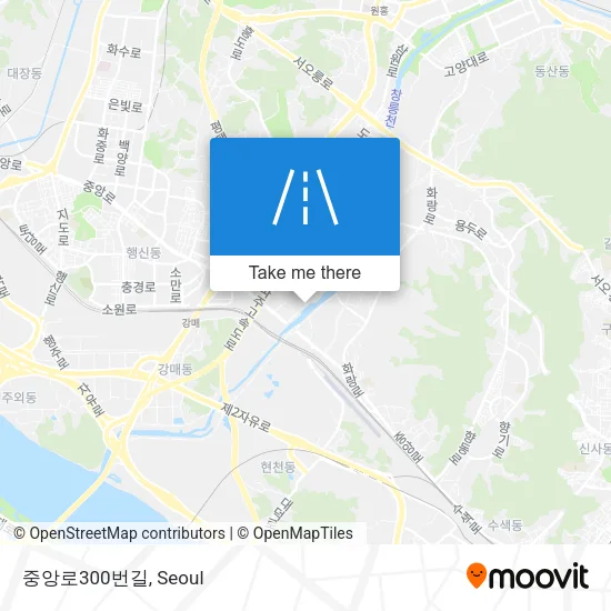 중앙로300번길 map