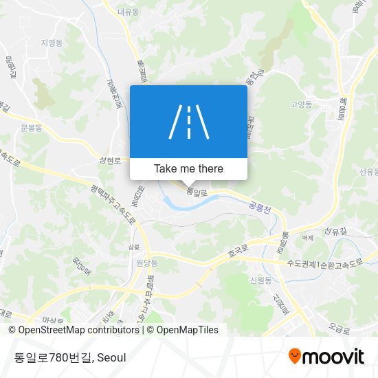 통일로780번길 map