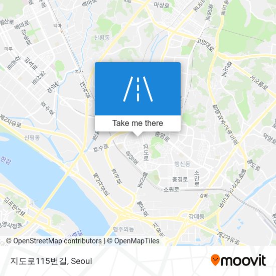 지도로115번길 map