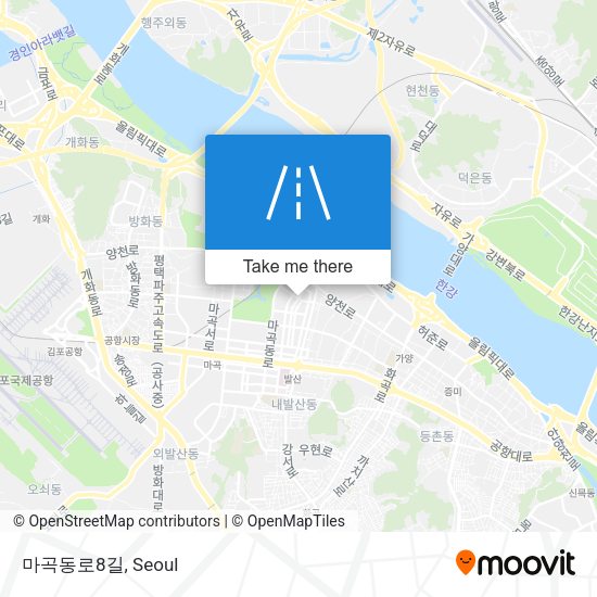 마곡동로8길 map