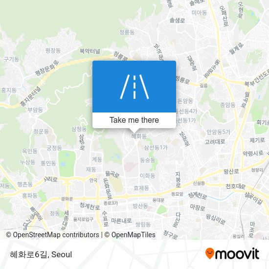 혜화로6길 map