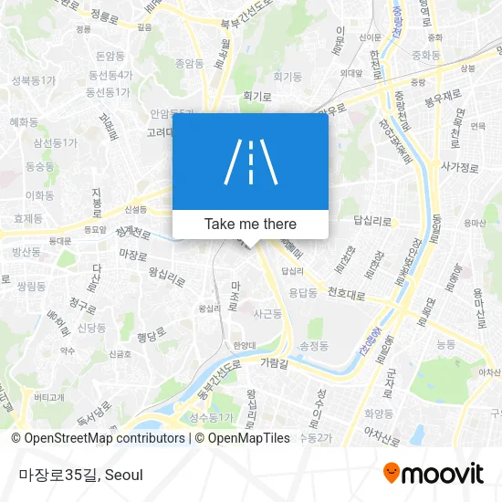 마장로35길 map