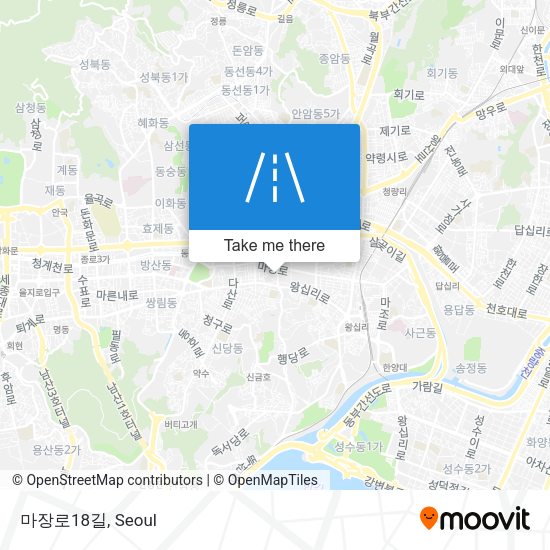 마장로18길 map
