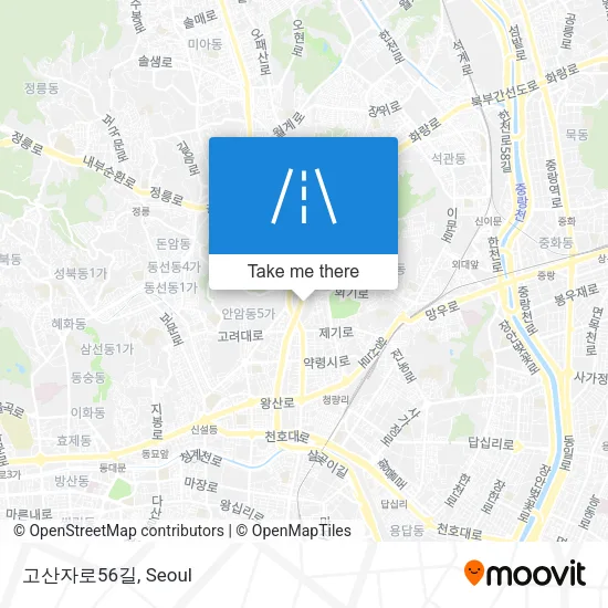 고산자로56길 map