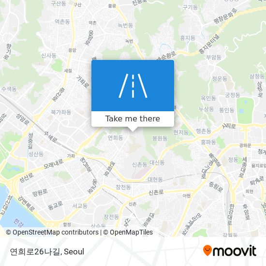 연희로26나길 map