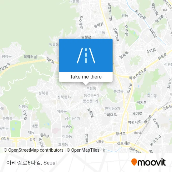 아리랑로6나길 map