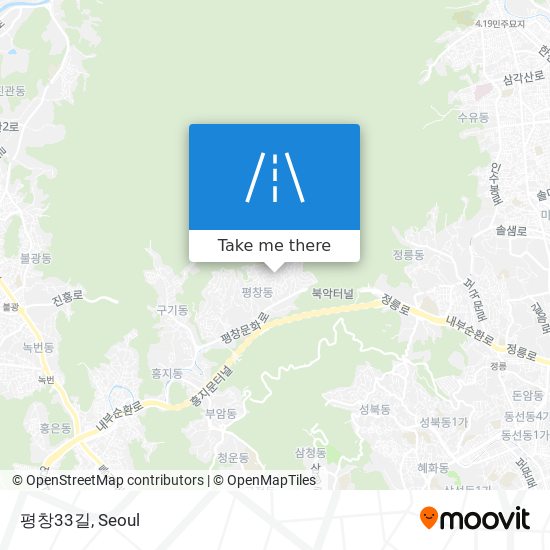 평창33길 map