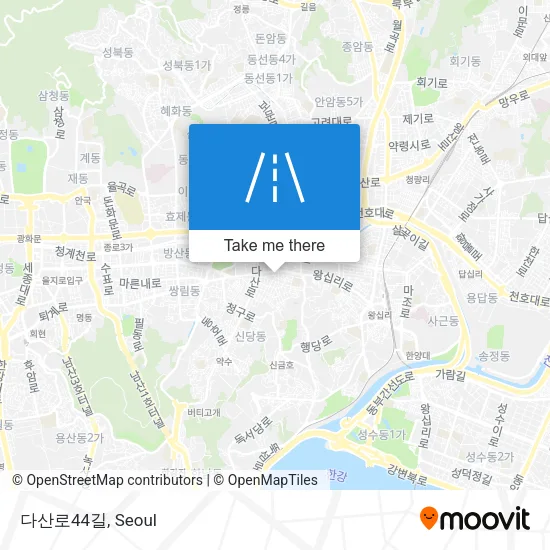 다산로44길 map