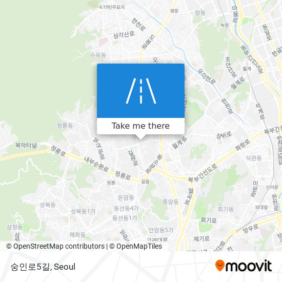 숭인로5길 map