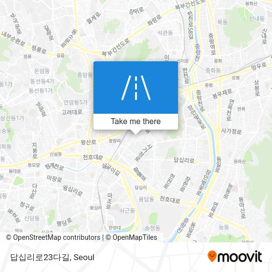 답십리로23다길 map
