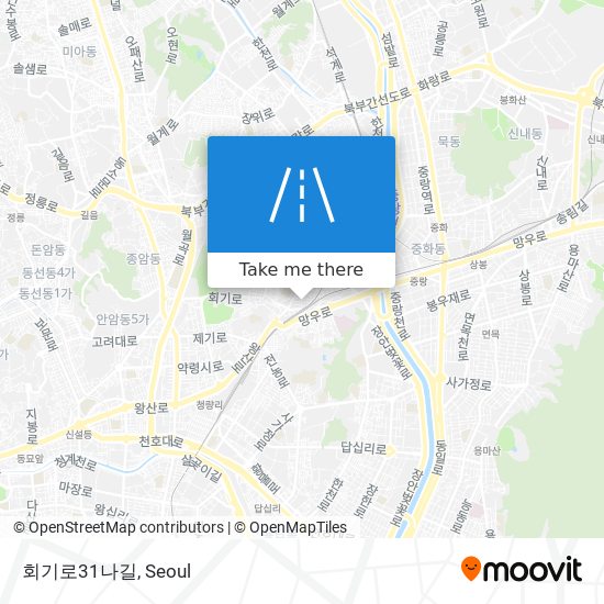 회기로31나길 map