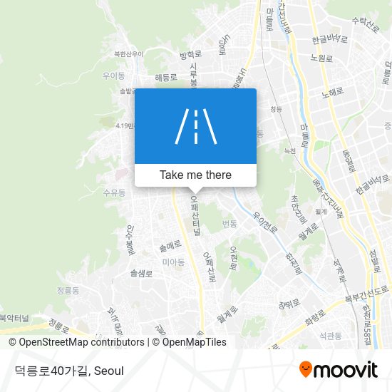 덕릉로40가길 map